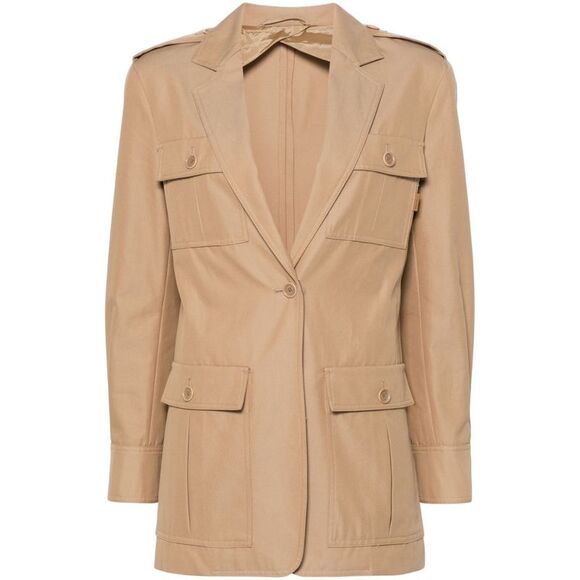 Max Mara Women Cotton Trench Coat